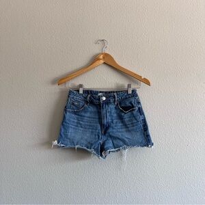 PacSun Distressed Blue Jean Shorts